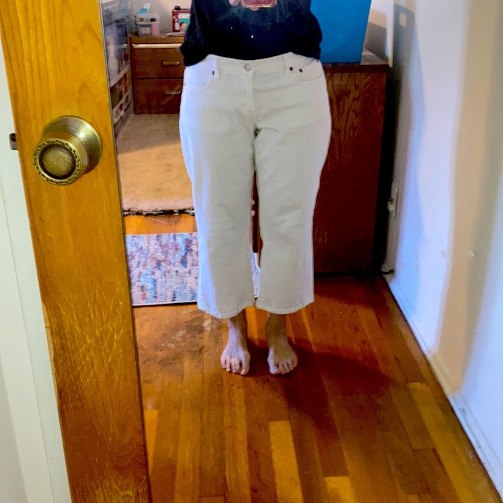 Lucky Brand white denim